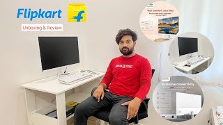 MarQ by Flipkart 6858 Cm 27 Inch Full HD IPS Panel Inbuilt Speakers Monitor Unboxing amp Review 2024 [upl. by Nicks]