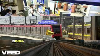 Philippines Baclaran to Cavite LRT 1 Extension CLICK SUBSCRIBE amp SHARE  LIKES 👍jdtube1000 [upl. by Teria]