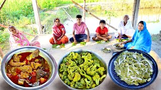 3kg রূপচাঁদ মাছের কালিয়াধনিয়া ফুলকপি আর সিম ভর্তা আজকের রান্না আর দুপুরে খাওয়া  fish curry [upl. by Harak]