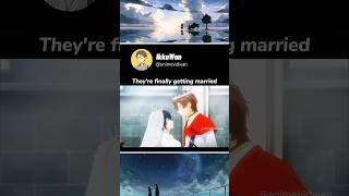 She finally accepted his feeling😊  Unnamed Memory  anime animeedit animelover [upl. by Saitam]