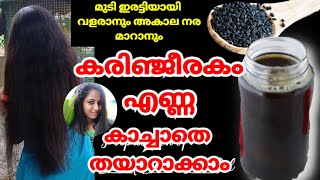 Black Seed Oil കരിംജീരകം എണ്ണ Kalonji Oil Karimjeerakam Oil Making MalayalamBlack Seed [upl. by Llehcim]