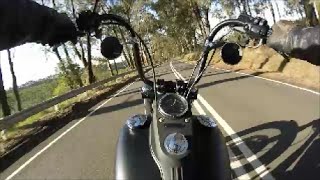 HD Street Bob Vs AUSSIE Backroads [upl. by Lord]