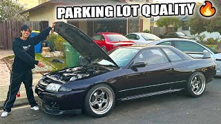 Making My R32 GTR Engine Bay Show Quality [upl. by Katzen]