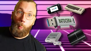 Eine komplette Spielkonsole auf einem USBSTICK  Batocera Linux [upl. by Malamud]