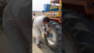 method of mounting the belt on the gram seeding drill machine rasheedahmad shorts youtubeshorts [upl. by Zeta]