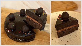 Only 3 Ingredient Chocolate Cake On tawa  No Cream No Oven Kadai Eggs Super Easy Chocolate Cake [upl. by Merissa]