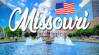 TOP 25 Things To Do In Missouri 🇺🇸 Travel Guide [upl. by Felita]