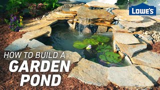 How to Build a Garden Pond w Monica from The Weekender [upl. by Doscher234]