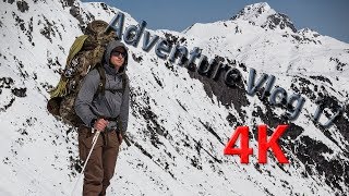 Melting snow and avalanches  Adventure Vlog 17  Hilleberg Unna Carinthia G350 MYOG Backpack [upl. by Alemak]