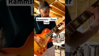 Rammstein  Feuer Frei guitar [upl. by Meil]