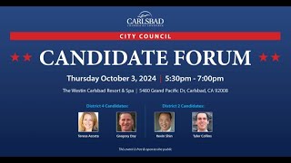 Carlsbad Council Forum [upl. by Waine]