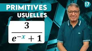 Primitives Usuelles  Ex 17 BAC Terminale [upl. by Notgnirra]