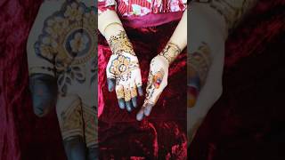 Semi Bridal Design minivlog mehndi henna mehedi mehandi mehendi vlog shorts shortvideo [upl. by Walford]