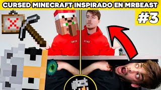 Escondidas Extremas con Aldeano en una mansión del Minecraft  Cursed funny mrBeast 3 [upl. by Philipines32]