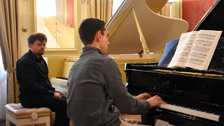 Dmitry Shishkin in Masterclass Mikhail Dubov plays Medtner  Fairy Tale op 512 Bayreuth 2023 [upl. by Amuh]