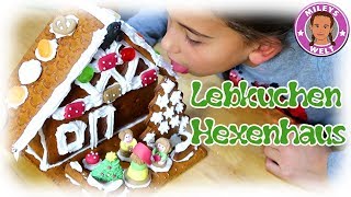 VOM LEBKUCHENHAUS NASCHEN IST GEFÄHRLICH  DIY Hexenhaus  Mileys Welt [upl. by Eseerehc350]