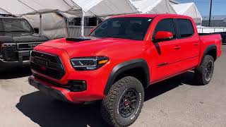 2024 Toyota Tacoma Trd Sport premium 2023 Toyota Tacoma Trd Pro both Solar Octane [upl. by Aneen]