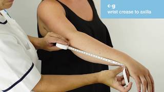 easywrap upper limb  measurement guide [upl. by Tiloine]