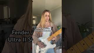 fender stratocaster fenderultra guitar musician [upl. by Sapphera]