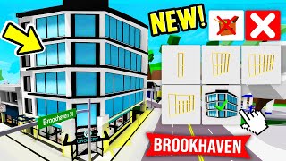 HOW TO ADD NEW FLOORS in Roblox Brookhaven UPDATE [upl. by Cirde]