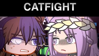 CATFIGHT but it’s my OCs they’re not actually enemies gacha [upl. by Festus711]