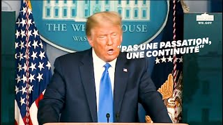 Trump refuse de sengager à un transfert pacifique du pouvoir [upl. by Jari]