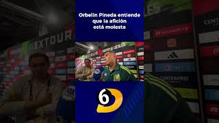 Orbelín Pineda entiende que la afición está molesta con la Selección Mexico NuevaZelanda Futbol [upl. by Hoxie842]