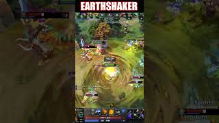 2 Level In 21 Seconds Earthshaker Likes this Very Much dota2 dota2highlights rampage [upl. by Utimer]