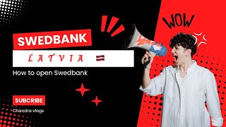 How to open swedbank  Lifestyle in europe  chandra vlogs  S1 [upl. by Steck]