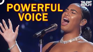 AGT Judges Speechless as Brooke Bailey Brings Aretha to Life [upl. by Enileda]