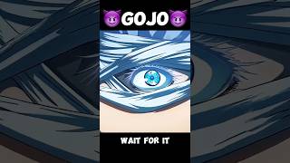 Gojo is most powerful 😈 gojo gojosaturoamv gojovssukuna anime shortsfeed shorts [upl. by Woodley]