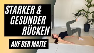 Starker Rücken in nur 10 Minuten Effektiver Muskelaufbau für den gesamten Rücken  ohne Geräte [upl. by Gretta]