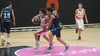 Minicopa Endesa fase previa MoraBanc Andorra  Fundación 511 Baskonia [upl. by Clie21]