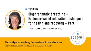 Diaphragmatic breathing – Evidencebased relaxation techniques for health and recovery – Part 1 [upl. by Docilla655]