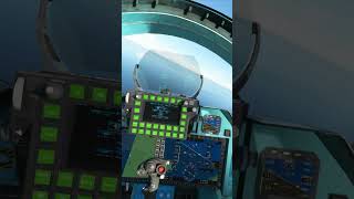 Su57 Jump inside the cockpit MSFS2020 [upl. by Elbam]