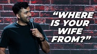 Lady at a Comedy Show DOES NOT APPROVE of My Wife  Nimesh Patel Stand Up Comedy [upl. by Eugen]