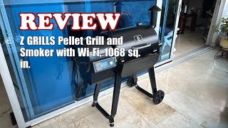 Z GRILLS WiFi Wood Pellet Grill amp Smoker Review 2025 [upl. by Clausen816]