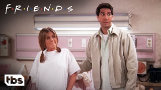 Ross and Rachel in a SemiPrivate Delivery Room Clip  Friends  TBS [upl. by Schroer]