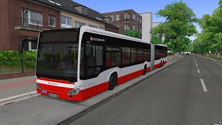 OMSI2  POV Driving 2017 Mercedes Citaro C2 Capacity in Hamburg Modern on route 6 ASA [upl. by Inalaehak280]