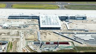 Western Sydney International Airport  Progress Update Sep 2024 [upl. by Adelheid]