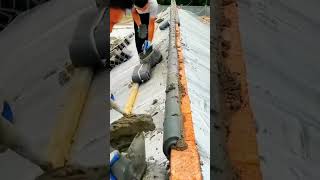 Installation process of roof tiles [upl. by Einnaffit]