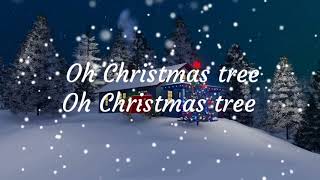 Oh Christmas Tree by Boney M Lyrical Video [upl. by Uah]