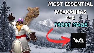 Must have weakauras for Frost Mage in Season 1 TWW Explanation [upl. by Nerfe]