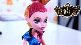 Gigi Grant Doll  Lalka Gigi Grant  13 Wishes  13 Życzeń  Monster High  Mattel  BBK02 BBK04 [upl. by Ellenahc]