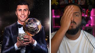 LA PIRE CEREMONIE DE LHISTOIRE RODRI BALLON DOR [upl. by Brenden929]