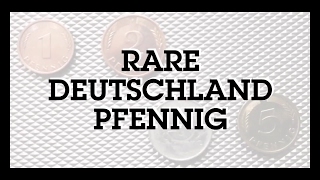 Rare Pfennig Coins of Germany [upl. by Yrakcaz]