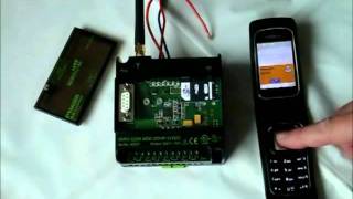 MIRO GSM modul od Murrelektronik prakticky s mobilem [upl. by Labinnah93]