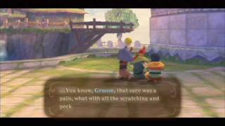 Link Confronts Groose Skyward Sword [upl. by Dnaltroc]