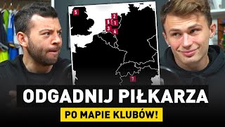 QUIZ PIŁKARSKOGEOGRAFICZNY Odgadnij PIŁKARZA po MAPIE KLUBÓW [upl. by Eahsal]