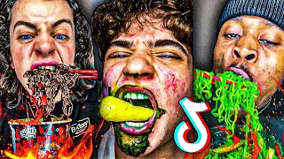 EXTREME Spicy Food TikTok Compilation 57🥵🌶 [upl. by Shelman]